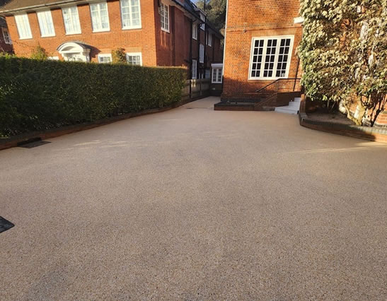 Resin driveway surfacing in Cornwall